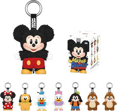 Authentic Mickey Family Cute Together Keychain Series Figure Blind Box Gift