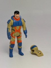 Vintage 1986 Kenner Original M.A.S.K. Vehicle FIREFLY Incomplete w Figure & Mask