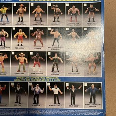 WWF LJN wrestling superstars Bobby “the brain” Heenan wrestling figure W/Poster