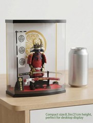 MEISTER JAPAN Samurai Armor Figurine Tokugawa Ieyasu First Edo Shogun 8.3″ S…