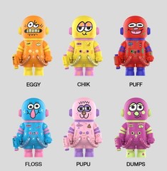 Mega Space Molly 400% Jon Burgerman Pink PUPU