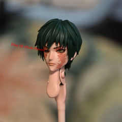 1/12 Jujutsu Kaisen Zenin Maki Head Carving For 6″Romankey SHF Figma Figure Body