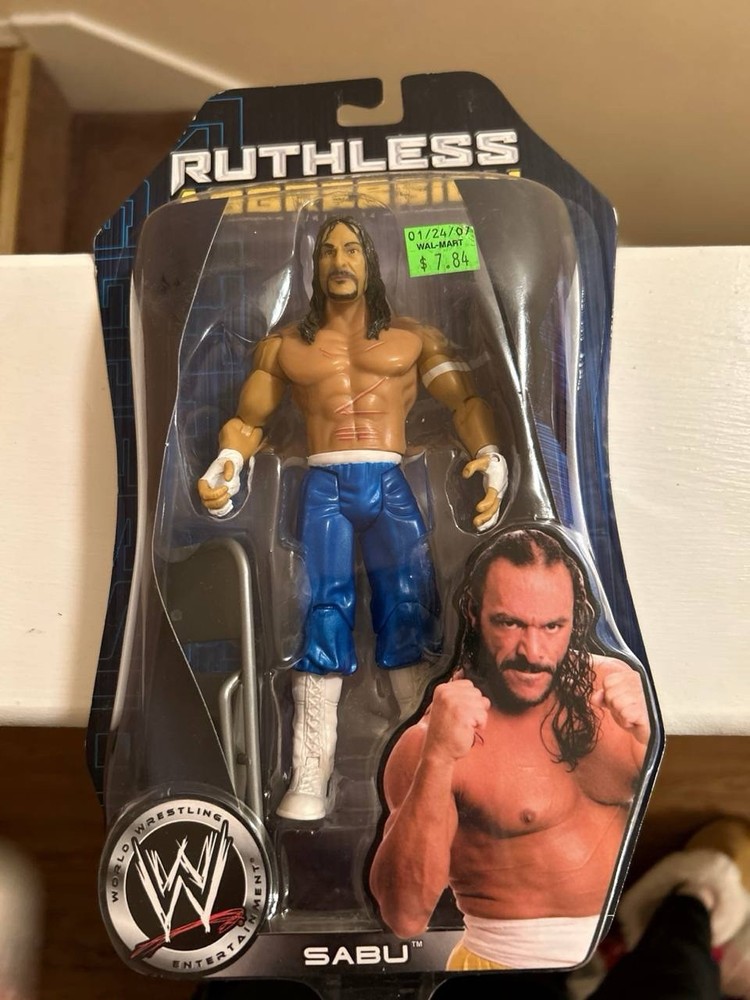 Jakks Wwe Ruthless Aggression Series 24 Sabu Blue Pants Version