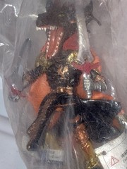 Papo Medieval Black Dragon Head Warrior Action Figure Fantasy SEALED NEW NIB