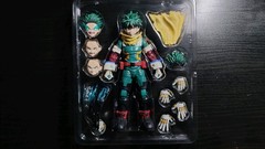 SHF My Hero Academia Deku And McFarland Toys Fortnite A.I.M Action Figure Bundle