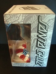 NEVER FORGET HAND Custom Kidrobot Santa Cruz Skateboards Screaming Hand Figure