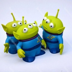 6 in Disney Pixar Toy Collection Space Aliens 3 Pack Xmas Gift, No Retail Box