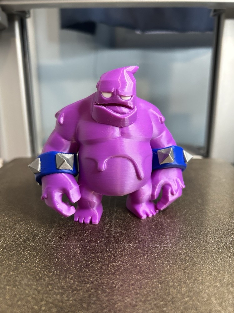 Elixir Golem Figurine – Multicolored Clash Royale 3D Printed Toy Kids & Teens