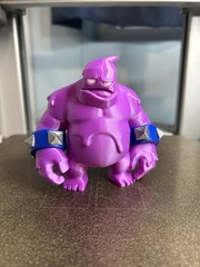 Elixir Golem Figurine – Multicolored Clash Royale 3D Printed Toy Kids & Teens