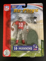 NEW YORK GIANTS Eli Manning Gracelyn Re-Plays figure Replays SB champ