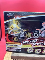 MXS Wicked Rivals 2 Pack Skeleton Racer Action Figures with Motorcycle 🛞🛞