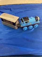Vintage Wooden Thomas Train 1996 Toby 1996 Caboose Britt Allcroft