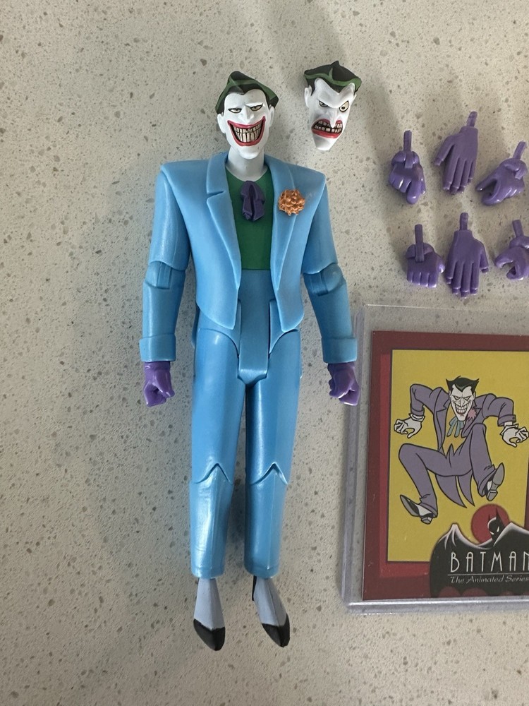 McFarlane DC Direct Batman the Animated Series JOKER Platinum No Clock King BTAS