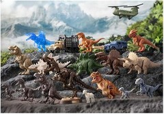 Jurassic World Terra Lavender TS01 ABS Trading Figure Box of 12