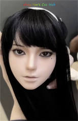 60Cm 1/3 Tomie Kawakami Makeup Imitation Posable Platinum Silicone Bjd Doll