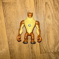 Ben 10 Humungousaur Action Figure Missing Tail Alien Force 3.75 In