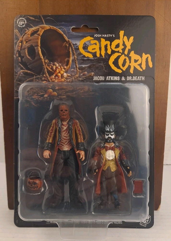 Candy Corn Horror Movie Jacob Atkins & Dr.Death 3.75″ Figures Trick or Treat