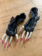 MUTANT ARMS RESIDENT EVIL 2 MR. X TYRANT ACTION FIGURE ACCESSORY TOYBIZ 1999