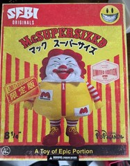 MC SuperSized Wood Version Convention Exclusive Ron English Popaganda