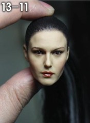 1/6 Female Head Sculpt KUMIK KM13-11 black hair For 12″ figure Hot Toys ❶USA❶