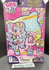 Shopkins Shoppies Wild Style Candy Sweets Doll Figure NIB Flocked N Fluffy Tribe