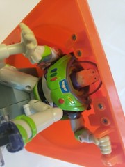 Disney Pixar Toy Story 2 Undercover Buzz Lightyear Works No Remote Fast Shipping