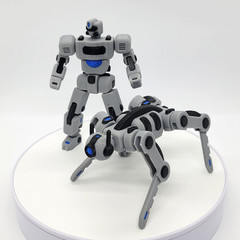Optronic | Robot Mech Action Figure | 3D Printed Articulated Animal Toy
