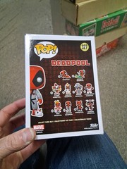 Deadpool Ryan Reynolds Autographed Bedtime Deadpool Funko 327 Figure Signed Toy
