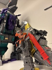 Hasbro Transformers 86-06 Grimlock and Autobot Wheelie