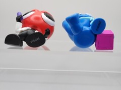 Rainbow Friends Figures 3″ & Plush 5″ – Phat Mojo Toy Lot 3 Red & Blue Monsters