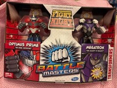 Transformers Battle Master Optimus Prime Megatron Fight Robot Ages 5+ Hasbro NEW