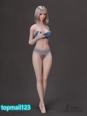 LDDOLL 28M 1/6 Girl Seamless Body Steel Bone For 12″ Female Action Figure Head
