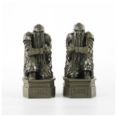 Hobbit The Lonely Mountain EREBOR Lord of The Rings Dwarf Bookends 1 Pair New