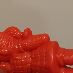 Garbage Pail Kids 1986 Topps Blue Thin Lynn & Red Double Heather Mini Figure VTG