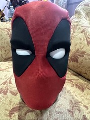 Marvel Legends Deadpool Premium Interactive Moving Talking Head Used Cheap