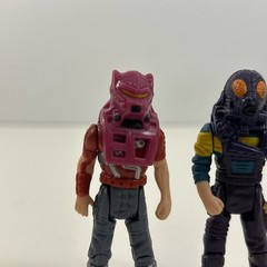 1986 Kenner MASK Matt Trakker & Jaques LaFleur Figures from Volcano w/ Masks