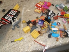 HUGE LOT OF ROBLOX CHARACTER FIGURES AND ACCESSORIES