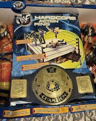 Rare WWF/WWE Jakks Superstars Signature Series Collection (6 Pc) Set + Accessory