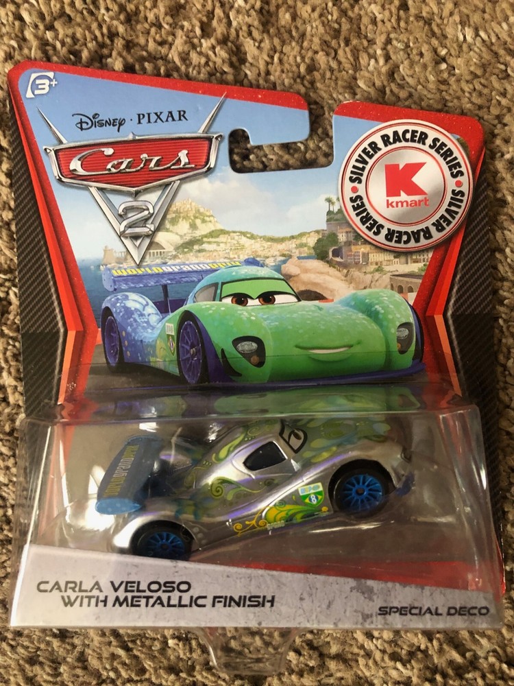 Disney Pixar Cars Kmart Days Silver Series Metallic Cars 2 Racers (Ages 3+)