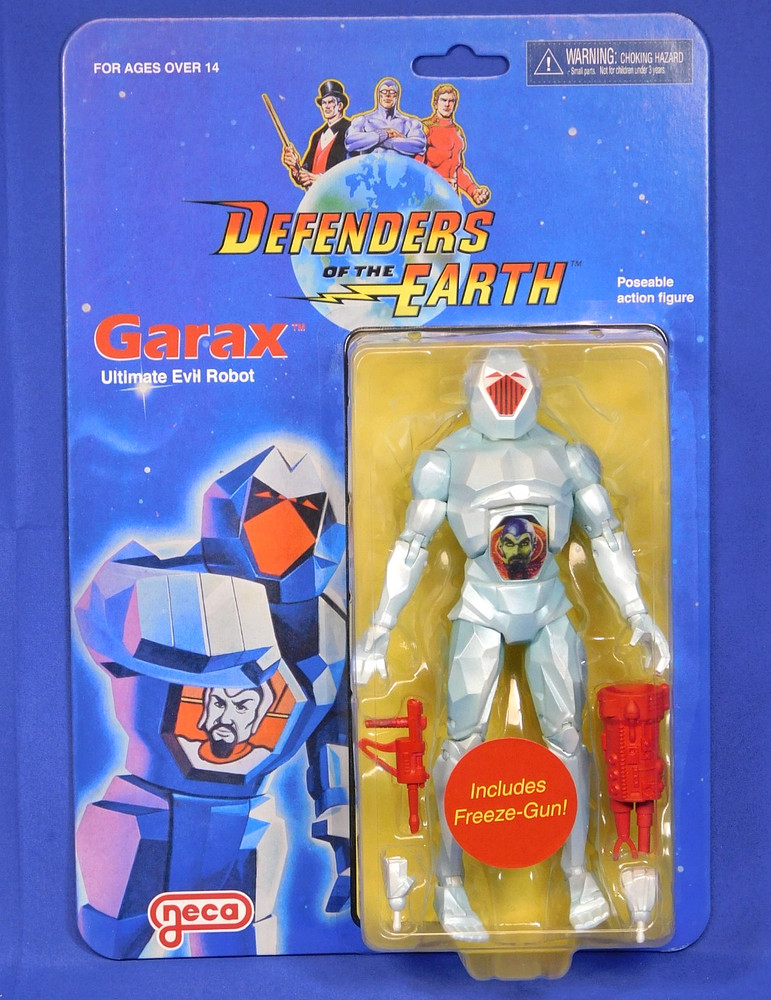 DEFENDERS OF THE EARTH GARAX CLASSIC TOY NECA STORE EXCLUSIVE RETRO
