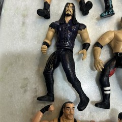 Lot Of 15 Wrestling Figures Mixed Different Years & Collections 90’s & More
