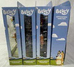 BLUEY Family & Friends Lot of (4) 8 Packs Totaling 32 Figures New In Boxes