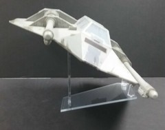 acrylic display stand for the Hasbro Black Series 6 inch Snowspeeder level/bank