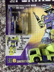 Transformers G1 Mixmaster Constructicon Decepticon 1985 MOC