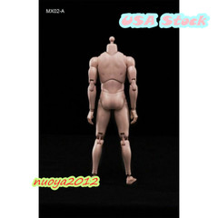 1:6 MX02-A Europe Skin Male Action Figure Body 12inch Flexible PVC Soldier Model