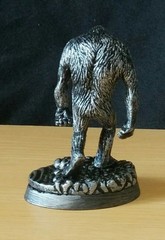 BIGFOOT Figure Silver color ver./ Cryptid, Sasquatch, Gigantopithecus, Yeti /MU
