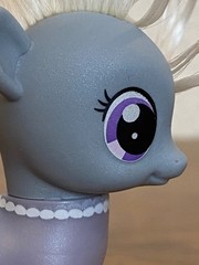 My Little Pony SILVER SPOON G4 3″ Brushable, Replacement Blue Glasses, Refurbish