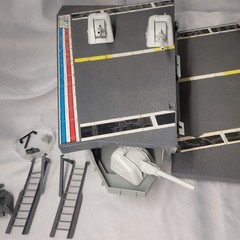 1985 GI Joe USS Flagg Aircraft Carrier Hasbro for parts or Restoration