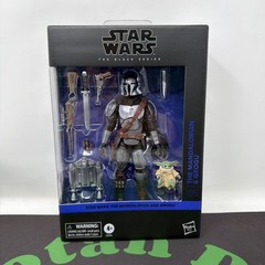 Star Wars Black Series 6″ Deluxe The Mandalorian & Grogu #01 Figure Set Hasbro