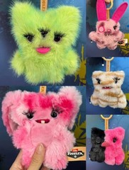 Zuru Fuggler Baby Baddies Plush Choice Pink Bunny Three Eye Split Misfit PICK